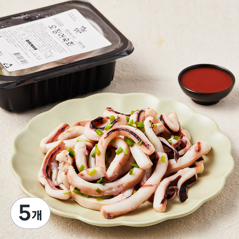 강남밥상 오징어숙회, 250g, 5개
