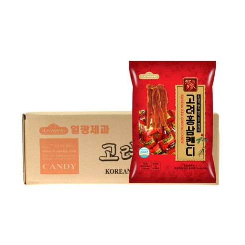 일광제과 고려 홍삼캔디, 10개, 300g