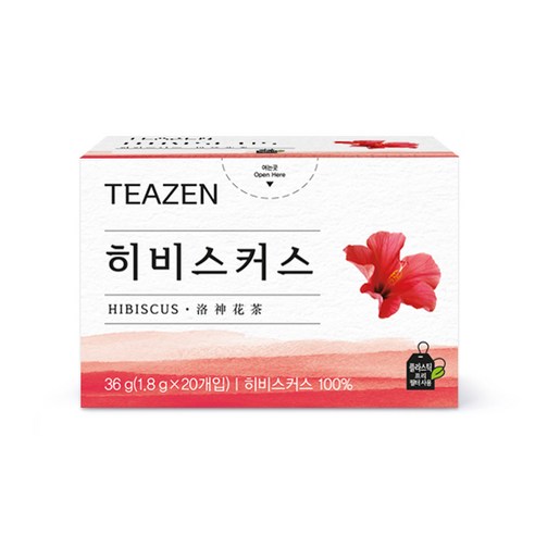 티젠 히비스커스, 1.8g, 20개입, 1개