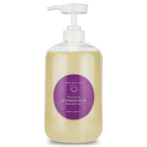 디오넬 디어브로콜리 바디워시 라벤더 머스크, 1000ml, 1개