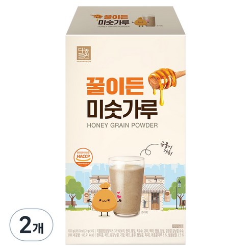 다농원 꿀이든 미숫가루 50p, 1kg, 2개