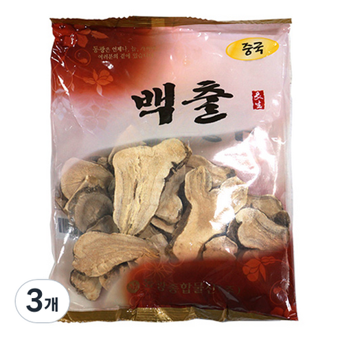동광종합물산 백출, 70g, 3개