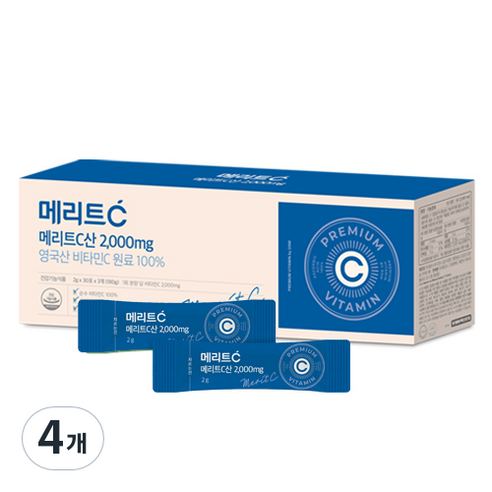 휴온스 메리트C 메리트C산 비타민 2000mg 90p, 4개, 180g