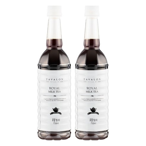 타바론 로얄 밀크티, 750ml, 1개입, 2개