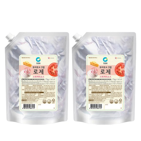 청정원 로제 스파게티소스, 170g, 11개
