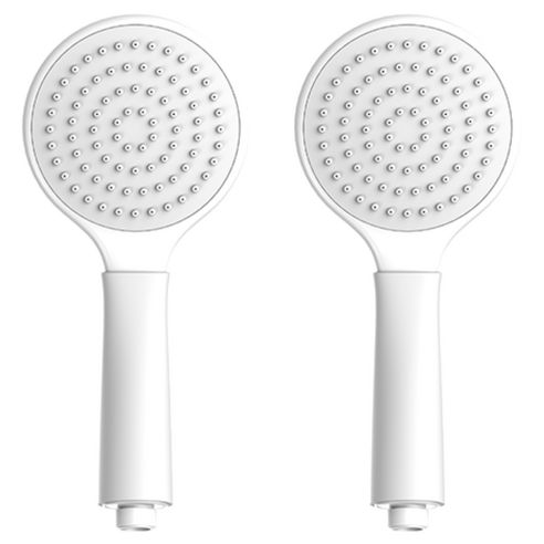 세비앙 아치 컬러 샤워기, 2개, 밀키화이트