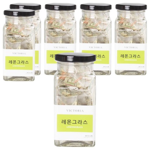 빅토리아 보틀 레몬그라스 차, 1g, 10개입, 6개