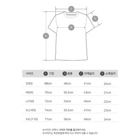 베이스알파에센셜 남녀공용 30수 라운드 반팔티 3장