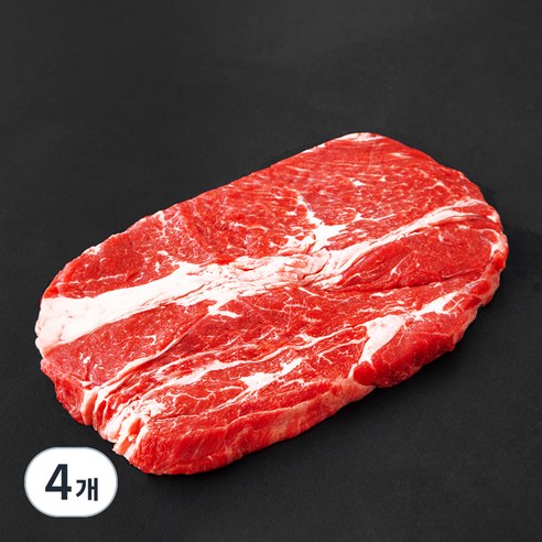 푸드랩플러스 미국산 프라임 척아이롤 구이용 (냉장), 300g, 4개