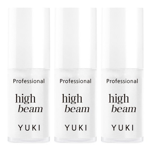 유키 프로페셔널 하이라이터 빔 5ml, 01 마시멜로우, 3개