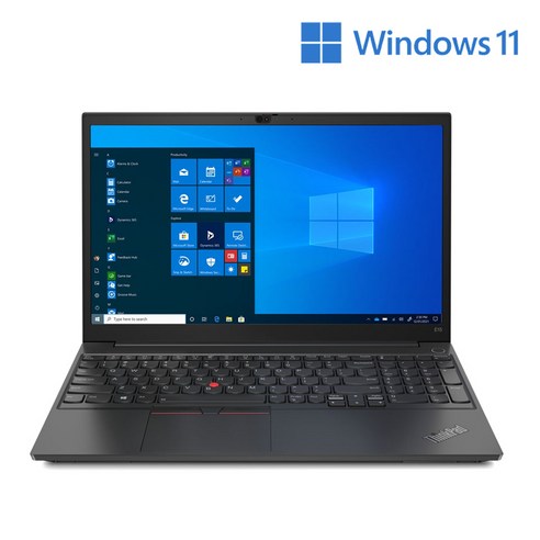 레노버 2021 ThinkPad E15, 블랙, 라이젠7 4세대, 512GB, 16GB, WIN10 Pro, 20YJ0005KR