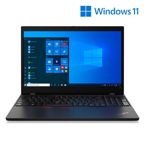 레노버 2021 ThinkPad L15 GEN2, 블랙, 코어i5 11세대, 256GB, 8GB, WIN10 Pro, 20X3S00600