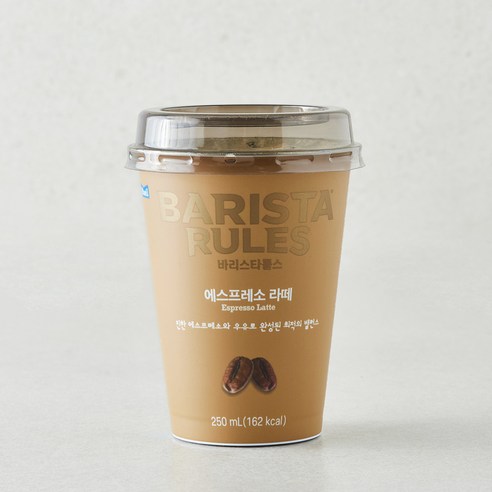 바리스타룰스 에스프레소 라떼, 1개, 250ml