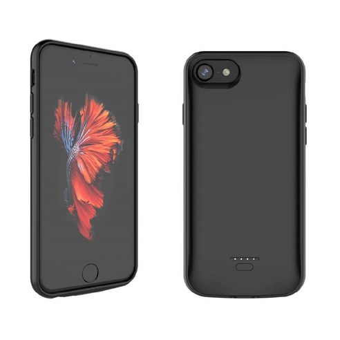 아이앤지코리아 아이폰8 일반용량 4000mAh 배터리 케이스, XDL-155E, 블랙