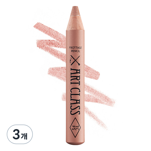 투쿨포스쿨 아트클래스 프로타주 펜슬 아이섀도우, 7호 뮤티드 토프, 3개