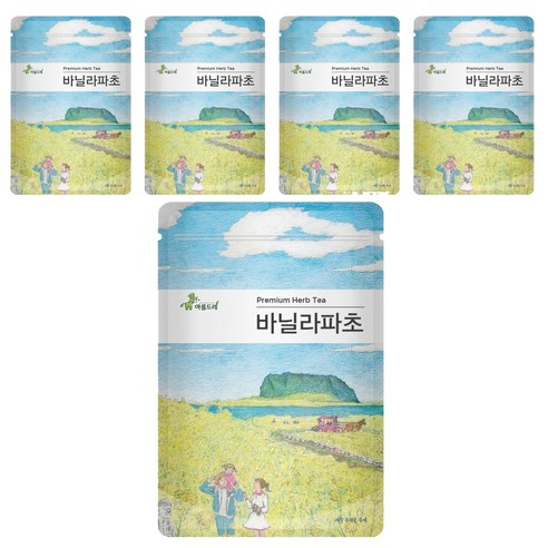 아름드레 삼각티백 바닐라파초, 1.5g, 25개입, 5개