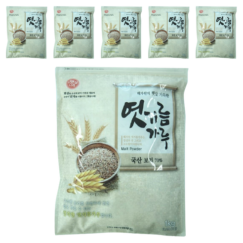 해가원 엿기름가루, 1kg, 6개