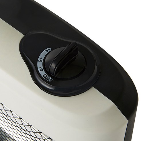 강력한 난방 효과와 편리한 설치 형태로 사람들에게 사랑받는 퀸센스 3단 석영관 전기 히터