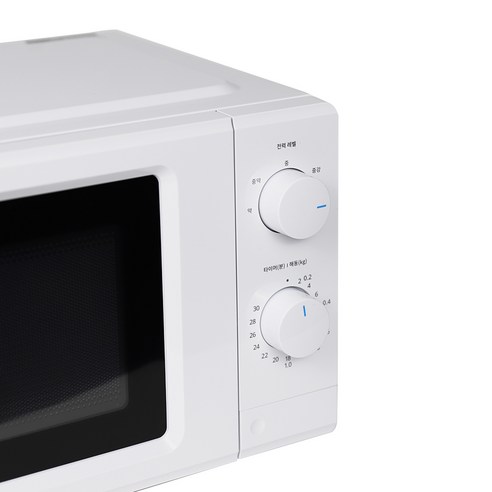 미디어 스마트웨이브 다이얼식 전자레인지 화이트 18L: 요리 시간 단축을 위한 혁신적인 주방 기기