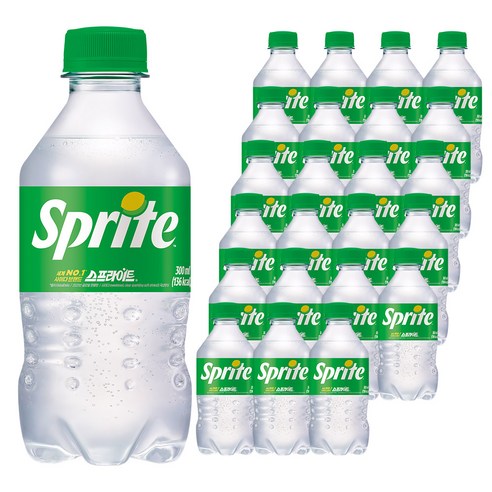 스프라이트 사이다, 300ml, 24개