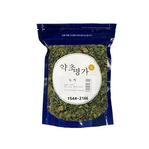 약초명가 녹차잎, 1개, 200g, 1개입