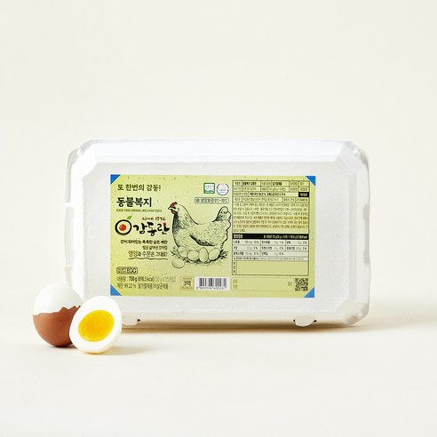 감동란 동물복지 인증 감동란 750g, 15구, 1개