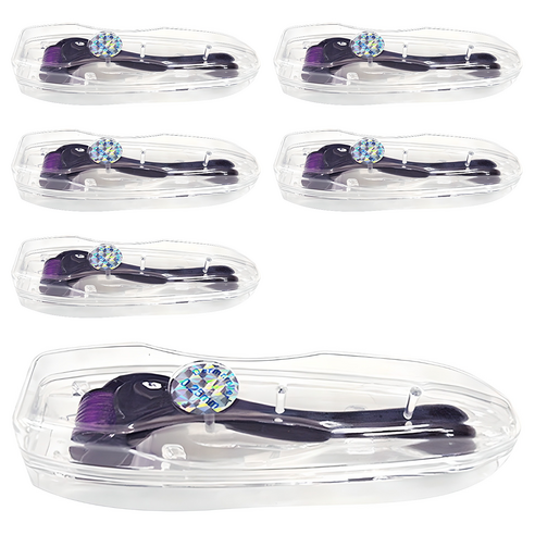 더마롤러시스템 MTS 더마롤러 일반형 0.25mm, 혼합색상, 6개