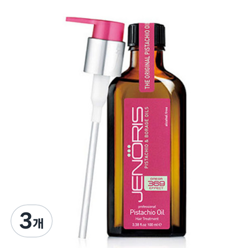제노리스 피스타치오 헤어 에센스 오일, 100ml, 3개
