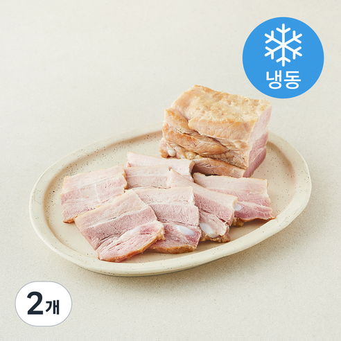 [로켓프레시] 자연과농부 흑마늘 훈제 통삼겹 (냉동)