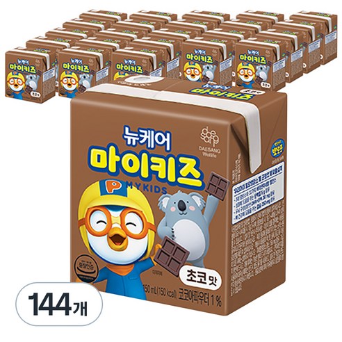 뉴케어 마이키즈 초코맛, 144개, 150ml