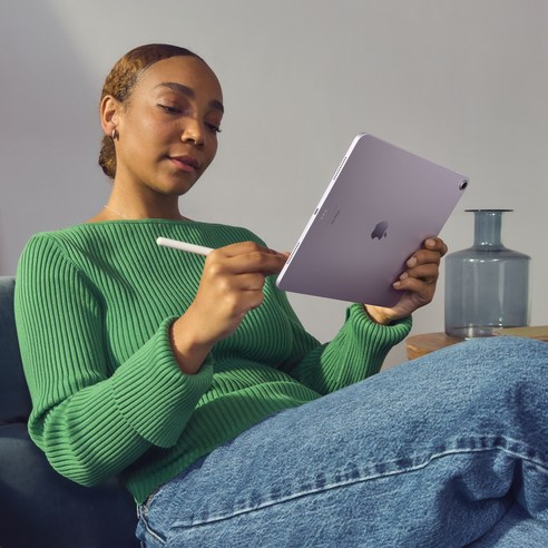 Apple 정품 2024 아이패드 에어 11 M2칩, 퍼플, 128GB, Wi-Fi