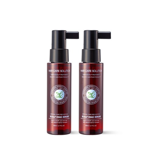CH6 스칼프 싹 세럼 레드에디션, 80ml, 2개