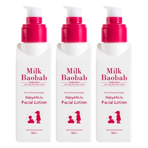 비오클라쎄 밀크바오밥 베이비&키즈 페이셜 로션, 100ml, 3개