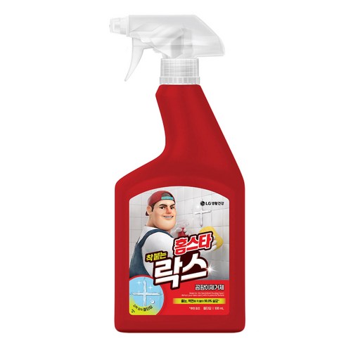홈스타 착 붙는 락스 스프레이, 900ml, 1개