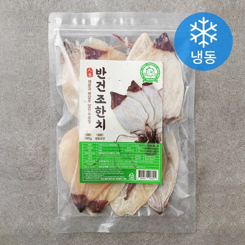 해야미 마른화살오징어 (냉동), 180g, 1개
