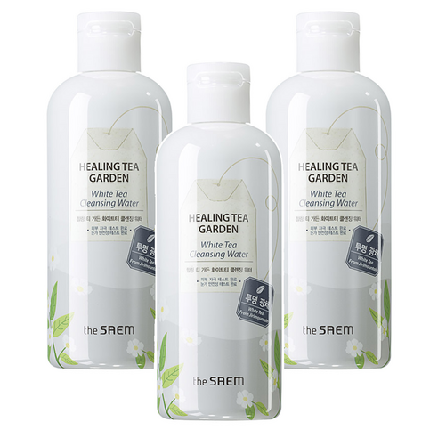 더샘 힐링 티 가든 화이트티 클렌징 워터, 300ml, 3개