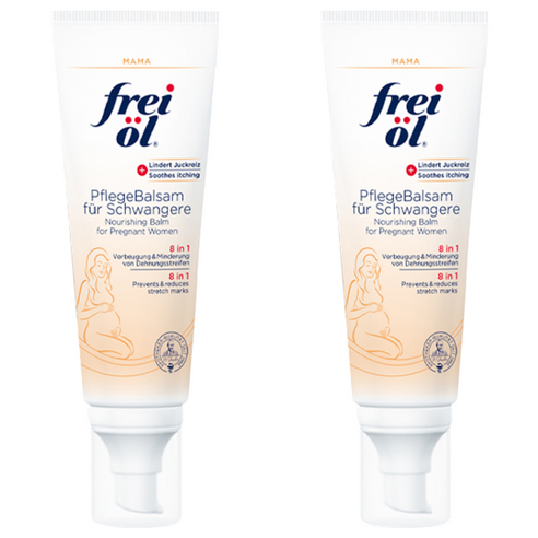 프라이웰 너리싱밤 포 그래그넌트 우먼 임산부 마사지 크림, 2개, 125ml