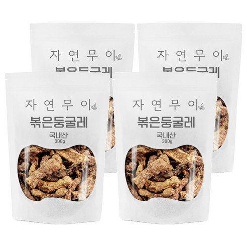 자연무이 볶은 둥굴레 둥굴레차, 300g, 4개