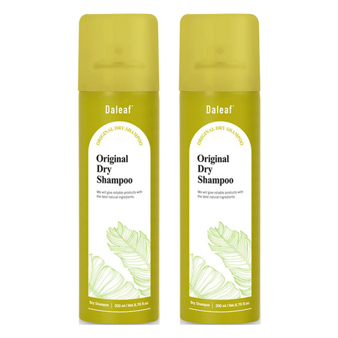달리프 오리지널 드라이 샴푸 허브향, 200ml, 2개