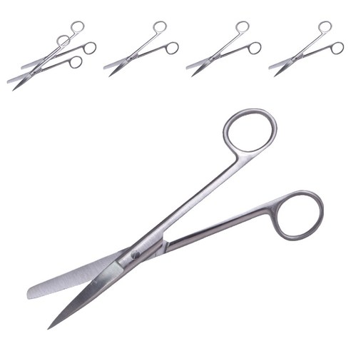 ARMICO 재사용 가능 수동식 의료용 외과가위 직 S/B 16cm, 6개