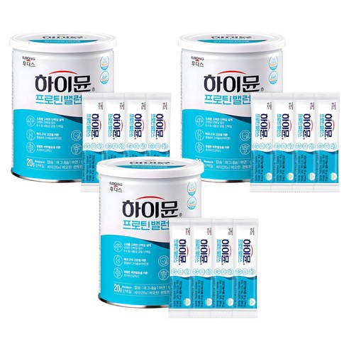하이뮨 프로틴 밸런스 캔 304g + 스틱 19g x 4p, 3세트