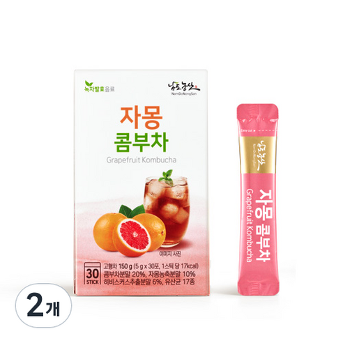 자몽 콤부차, 5g, 30개입, 2개, 5g