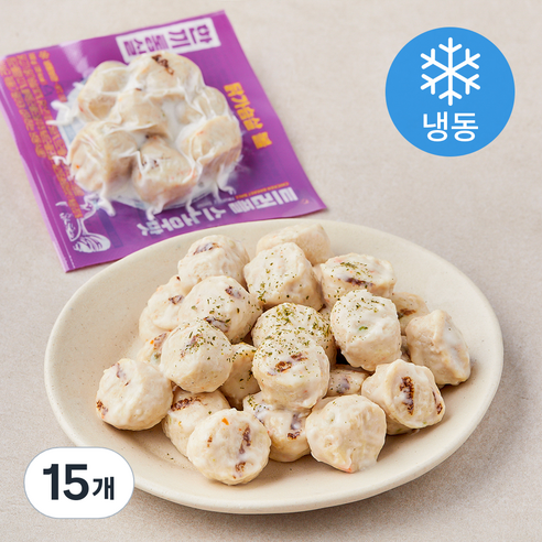 한끼통살 닭가슴살 볼 트러플스노우맛 (냉동), 100g, 15개