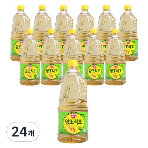 오뚜기 양조식초, 1.5L, 24개