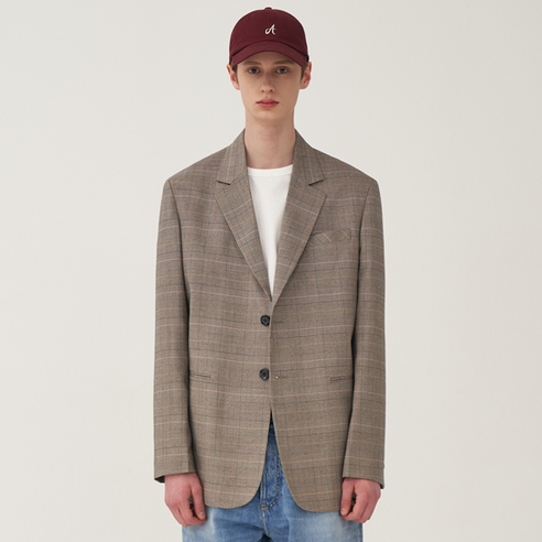 브이투 남성용 WOOL OVER BLAZER