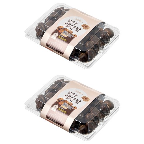아산율림영농조합 중국산 칼집낸 약단밤, 700g, 2팩