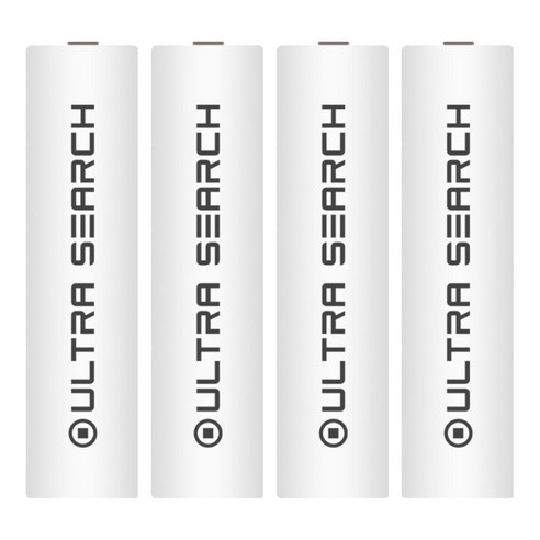 울트라서치 18650 보호회로 배터리 셀 3500mAh, 1개입, 4개