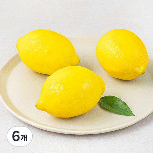 다조은 칠레산 레몬 3개입, 6개, 350g
