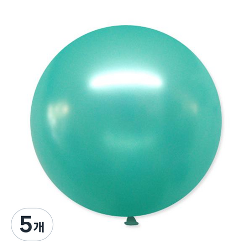 [와우파티] 와우벌룬, 펄민트그린, 5개