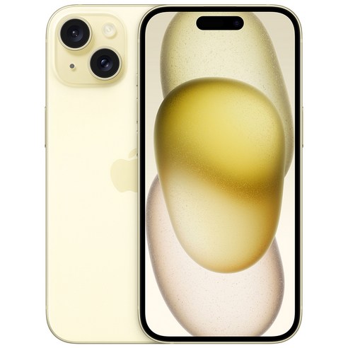 Apple 정품 아이폰 15 자급제, 옐로, 256GB